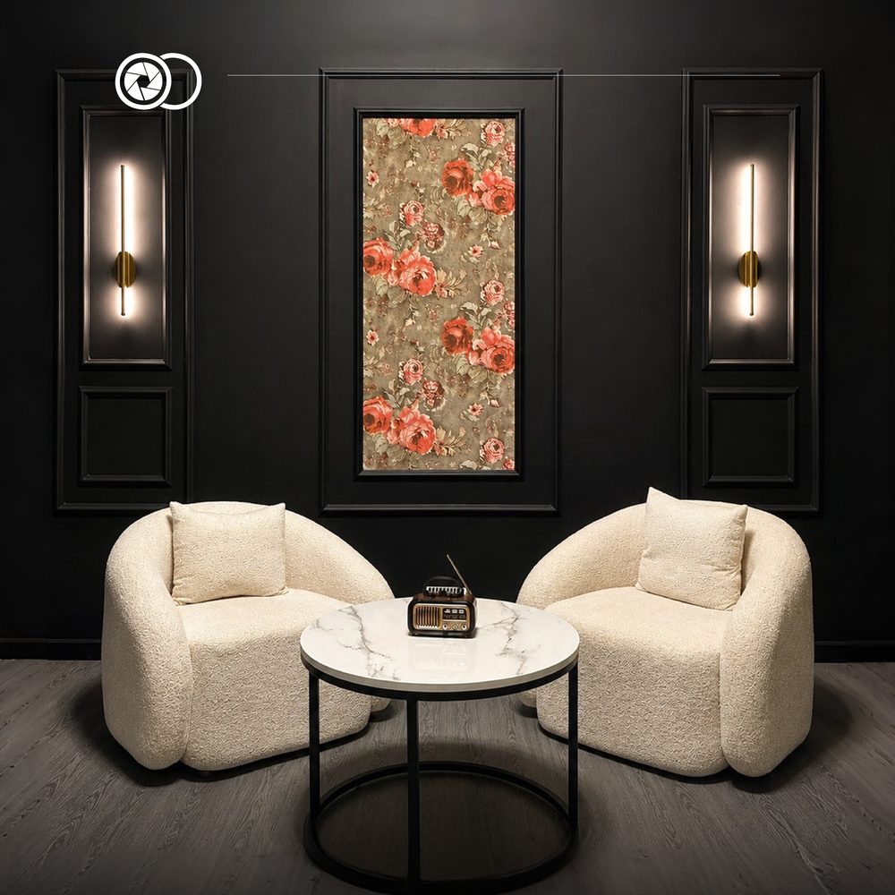 Set Noir Floral — Podcast · Duo chez Shootnes Studio